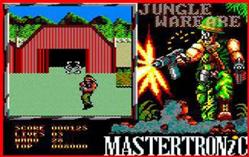 Jungle Warfare (UK) (1989) screen shot game playing